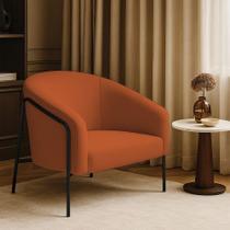 Poltrona Sala Industrial Alta Preto Stella Bouclê Terra D03 - D'rossi Poltrona Sala Industrial Alta Preto Stella Bouclê Terra D03 - D'rossi