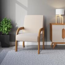 Poltrona Siggy Mel/Linho Bronze