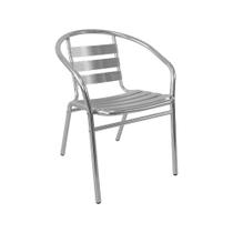 Poltrona Slat Aluminio Just Home Collection Poltrona Slat Aluminio Just Home Collection