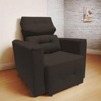 POLTRONA SOFA 1 lugar Retrátil e Reclinável Veneza COR MARROM