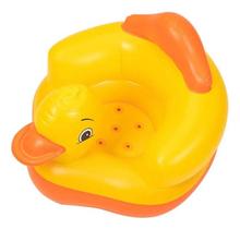 Poltrona Sofá C/bomba Embutida Banho Inflável Bebês Infantil