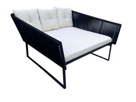 Poltrona Sofá Chaise Corda Náutica E Alumínio