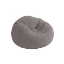 Poltrona Sofá Inflável Beanless 100kg Puff Veludo Intex Poltrona Sofá Inflável Beanless 100kg Puff Veludo Intex