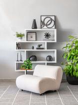 Poltrona Stone - Boucle Off White