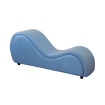 Poltrona Tantra Exótica Divã Azul Claro Tapeçaria Parrilha