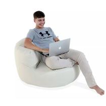 Poltrona Thomas - Puff feito em tecido material sintético e enchimento de pérolas de EPS. Poltrona Thomas - Puff feito em tecido material sintético e enchimento de pérolas de EPS.