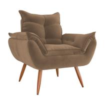 Poltrona Tóquio em Tecido Veludo Turkey Estrutura em Eucalipto Matrix Poltrona Tóquio em Tecido Veludo Turkey Estrutura em Eucalipto Matrix