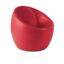 Poltrona Tramontina Oca Em Polietileno Vermelho