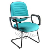 Poltrona Universitária Diretor Linha Blenda Porta Livros