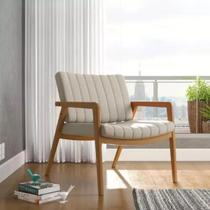 Poltrona uxua toque de sofisticação para seu ambiente areia