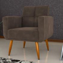 Poltrona Veludo 69cm Havanna Matrix