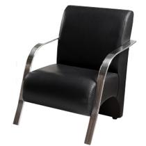 Poltrona Vênus 1 Lugar Braço Alumínio D Salla Tecido Sintético Poltrona Vênus 1 Lugar Braço Alumínio D Salla Tecido Sintético