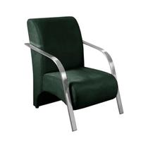 Poltrona Verde Suede Venus Premium - F A Elegante