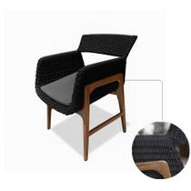 Poltrona Vila Real Madeira Cadeira Cozinha Mesa Jantar Corda Náutica