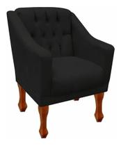 Poltronas Decorativa Consultório Recepção Barbara Suede Veludo Preto Poltronas Decorativa Consultório Recepção Barbara Suede Veludo Preto