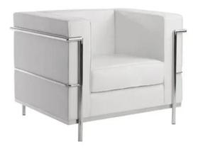 POLTRONO LE CORBUSIER PREMIUM EM material sintético