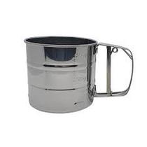 Polvilhador com gatilho em inox 10,5x9,5cm Polvilhador com gatilho em inox 10,5x9,5cm