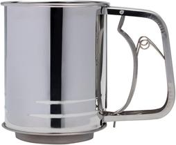 Polvilhador Em Aço Inox Para Farrinha Açúcar Tapioca Peneira Polvilhador Em Aço Inox Para Farrinha Açúcar Tapioca Peneira