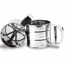 Polvilhador Peneira em Inox com Gatilho Para Farinhas Açúcar Polvilhador Peneira em Inox com Gatilho Para Farinhas Açúcar