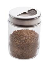 Polvilhador Pote De Vidro Com Tela Polvilhar Tampa De Inox Doces Padaria Sobremesas Decorar Polvilhador Pote De Vidro Com Tela Polvilhar Tampa De Inox Doces Padaria Sobremesas Decorar