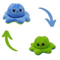 Polvinho Fofo Pelucia Azul Feliz Bravo Humor Bipolar