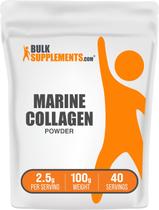 Polvo de Colágeno Marino BulkSupplements 100g por Porción de 2.5g