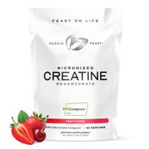 Polvo de Creatina Muscle Feast Creapure Sabor Fruit Punch 250g