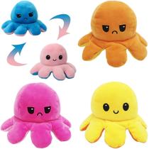 Polvo de pelucia humor dupla face colors 9x18cm de ø