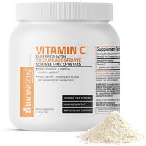 Polvo de Vitamina C Bronson Ácido Ascórbico Tamponado 1 kg Polvo de Vitamina C Bronson Ácido Ascórbico Tamponado 1 kg