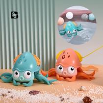 Polvo Infantil com Movimento Brinquedo de Corda Menina Menino Divertido Chão Água Mar Peixe Oceano Polvo Infantil com Movimento Brinquedo de Corda Menina Menino Divertido Chão Água Mar Peixe Oceano
