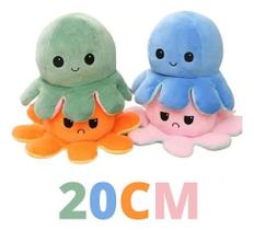 Polvo Pelúcia Reversível Humor Bipolar Tiktok 20cm Sortido Polvo Pelúcia Reversível Humor Bipolar Tiktok 20cm Sortido