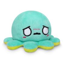 Polvo reversível Plushie TeeTurtle verde Happy 10cm
