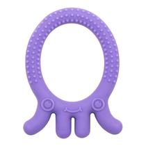 Polvo roxo de silicone Teether Dr. Brown's Flexees Friends