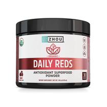Polvo Superalimento Orgánico Antioxidante Daily Reds de Vitamin ZHOU 140g Polvo Superalimento Orgánico Antioxidante Daily Reds de Vitamin ZHOU 140g