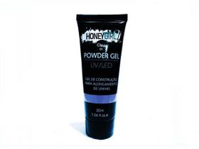 Polygel Clear 01 Honey Girl Powder Gel Led Uv 30ml Unhas Gel