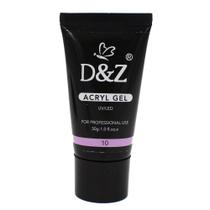 Polygel d&z uv/led 30g 9 cores molde unhas alongamento