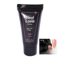 Polygel Powder Led/Uv Com Anvisa - Real Love Nude 03