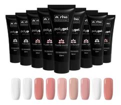 Polygel Risa Gel Construção Unhas Uv/led Hipoalergênico 30ml