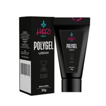 Polygel Sem Goma Clear Led/Uv 30g - HQZ Nails