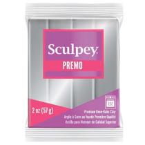 Polymer Clay Sculpey Premo Silver 60 ml não tóxico para joias Polymer Clay Sculpey Premo Silver 60 ml não tóxico para joias