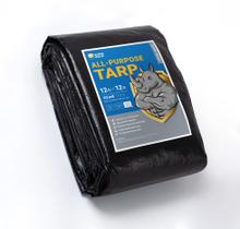 PolyTarp GUARD SHIELD Heavy Duty à prova d'água 3,6 x 3,6 m, preta PolyTarp GUARD SHIELD Heavy Duty à prova d'água 3,6 x 3,6 m, preta