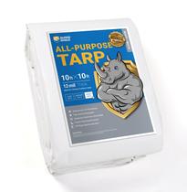 PolyTarp GUARD SHIELD Heavy Duty à prova d'água 3x3m, branca, 12mil