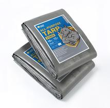 PolyTarp GUARD SHIELD Heavy Duty Waterproof 3x3,6 m prateado/preto PolyTarp GUARD SHIELD Heavy Duty Waterproof 3x3,6 m prateado/preto