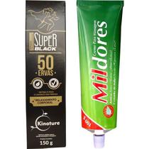 Pomada 50 Ervas 150g + Creme Para Massagem Mil Dores 100g Pomada 50 Ervas 150g + Creme Para Massagem Mil Dores 100g