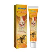 Pomada Alívio Dor Articulações Ombro Lombar Joelho Efeito Anti Inflamatório Abelha Propolis Pomada Alívio Dor Articulações Ombro Lombar Joelho Efeito Anti Inflamatório Abelha Propolis