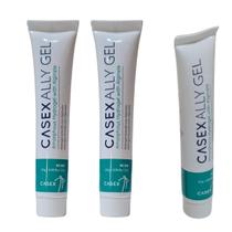 Pomada Ally Gel Hidrogel 25g Amorfo 3 Unidades Hidratante Casex