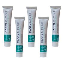 Pomada Ally Gel Hidrogel 25g Amorfo 5 Unidades Hidratante Casex