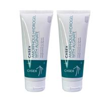 Pomada Ally Gel Hidrogel Casex 85g Kit com 2 Unidades para Feridas e Queimaduras, Hidratante, Curativo