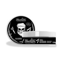 Pomada Barber Shop Cera Incolor Black Fix 130g