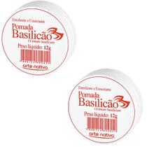 Pomada Basilicão 12g Extra Forte Concentrado Hidratação e manutenção da Pele